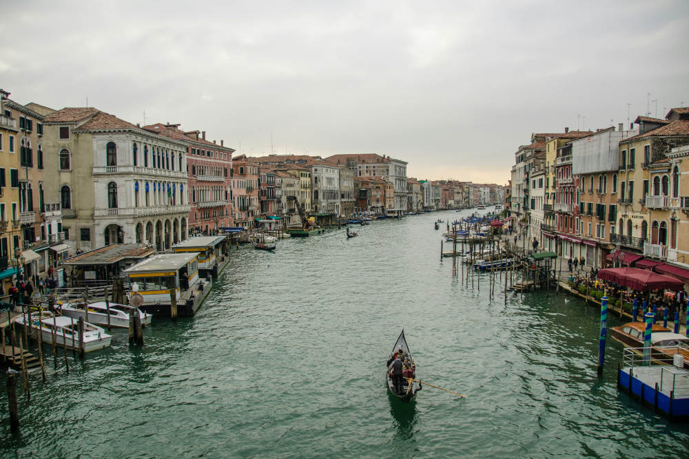 Grand Canal view near Contact Hotel Ca' Alvise<br />
